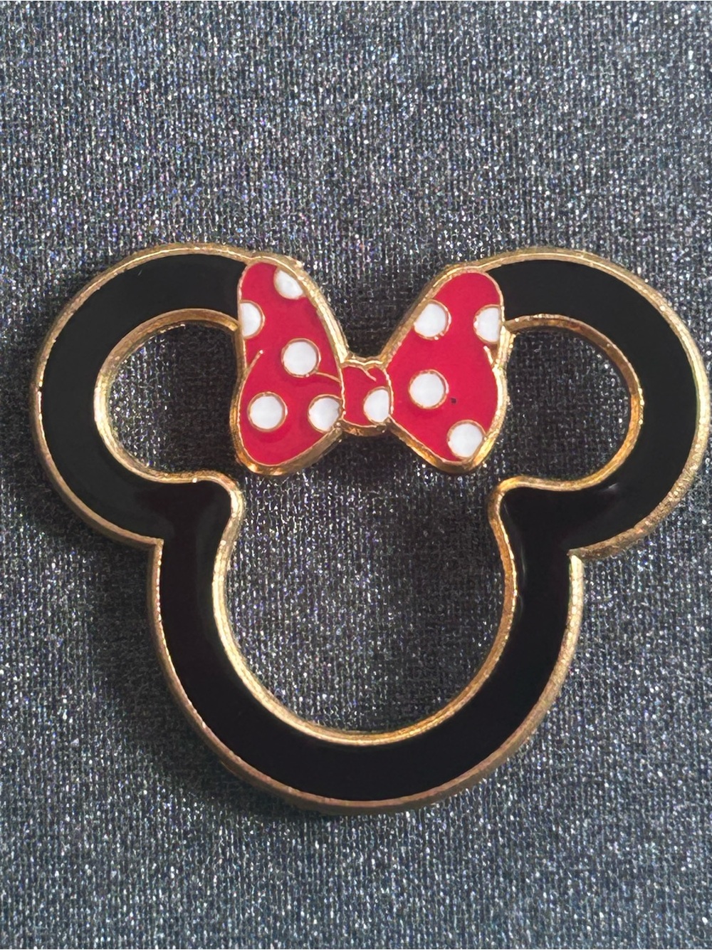 Disney Trading Pin Minnie Mouse Icon Outline